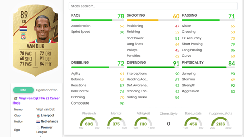 Van Dijk FIFA 22