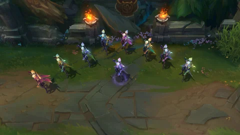 Vayne Dragonmancer chroma in game