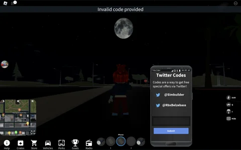 Códigos / Codes para Roblox Driving Simulator (dezembro 2023