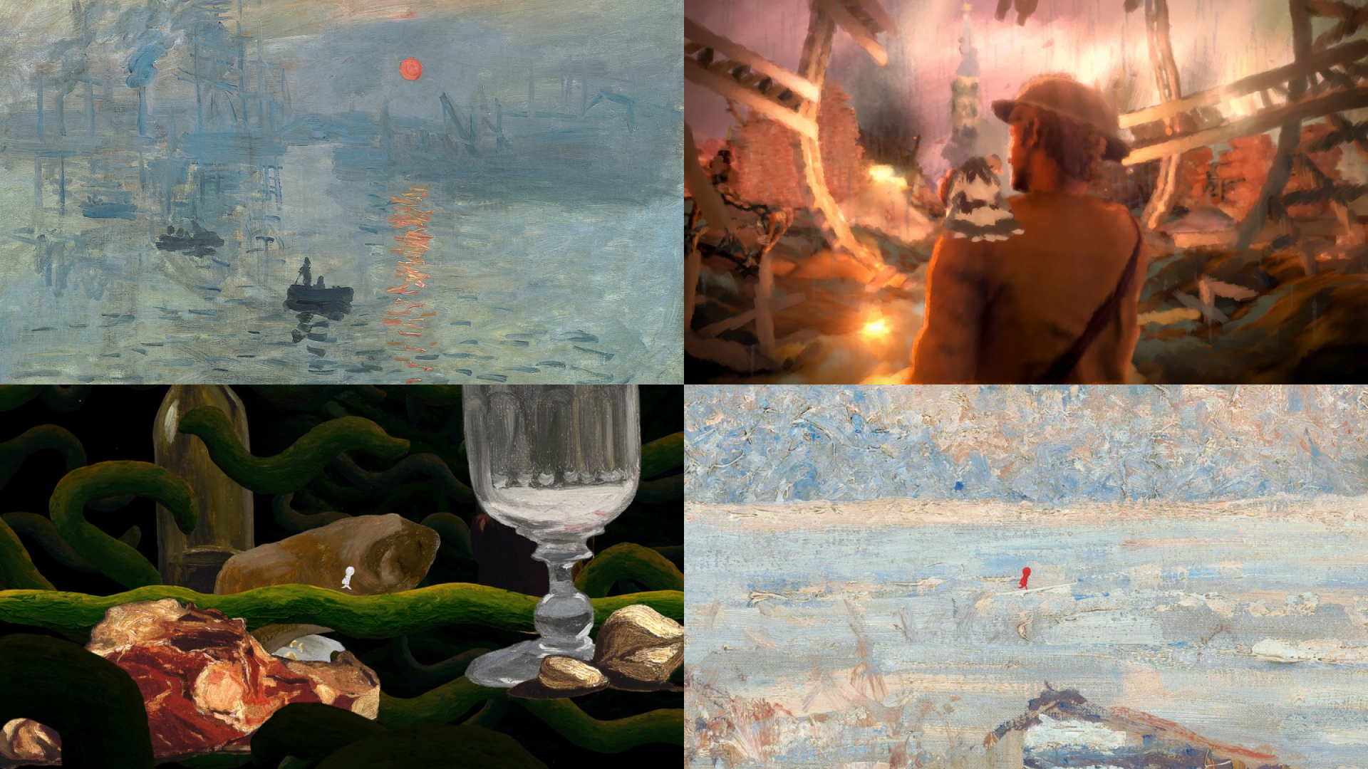 Video game styles Impressionism