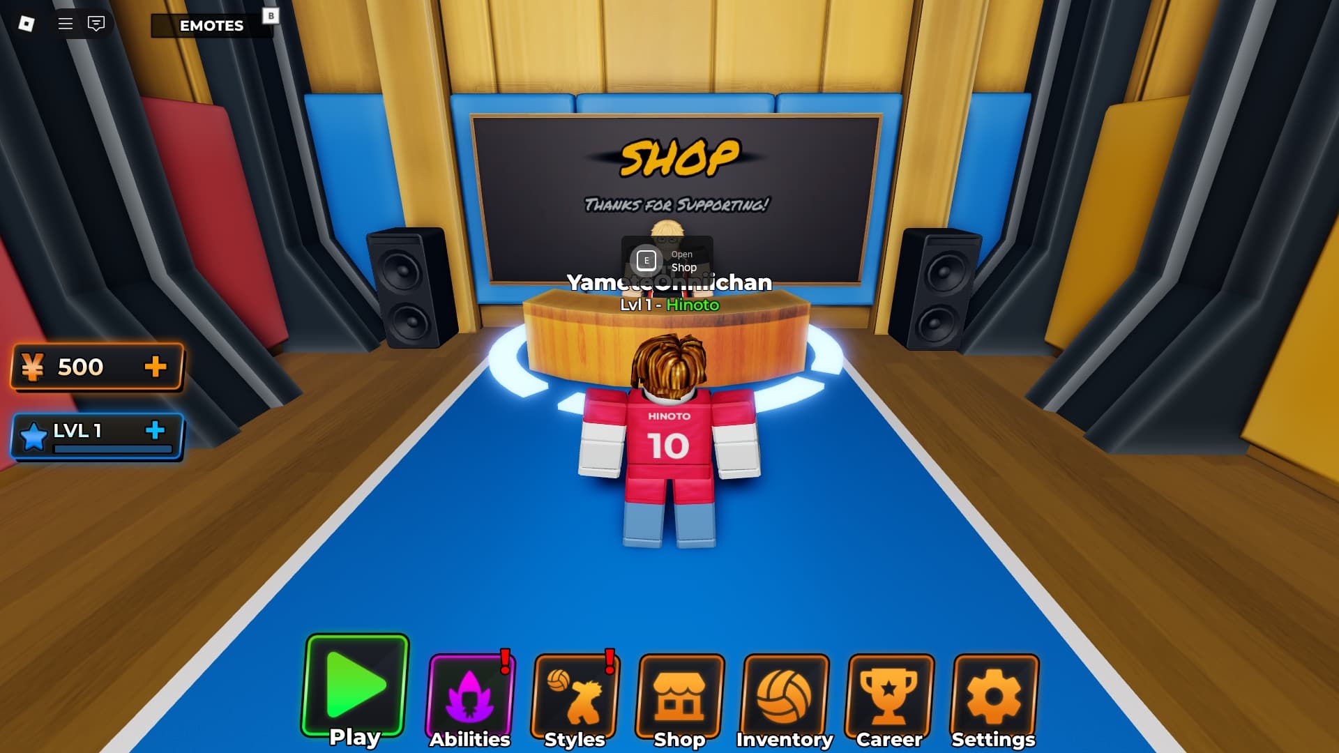 Volleyball Legends Shop codes