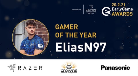 WINNER Early Game Awards gamer of the year
