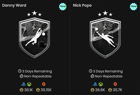 Ward vs Pope SBC