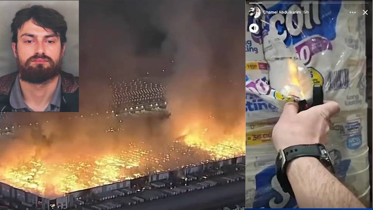 Warehouse Fire abc 7