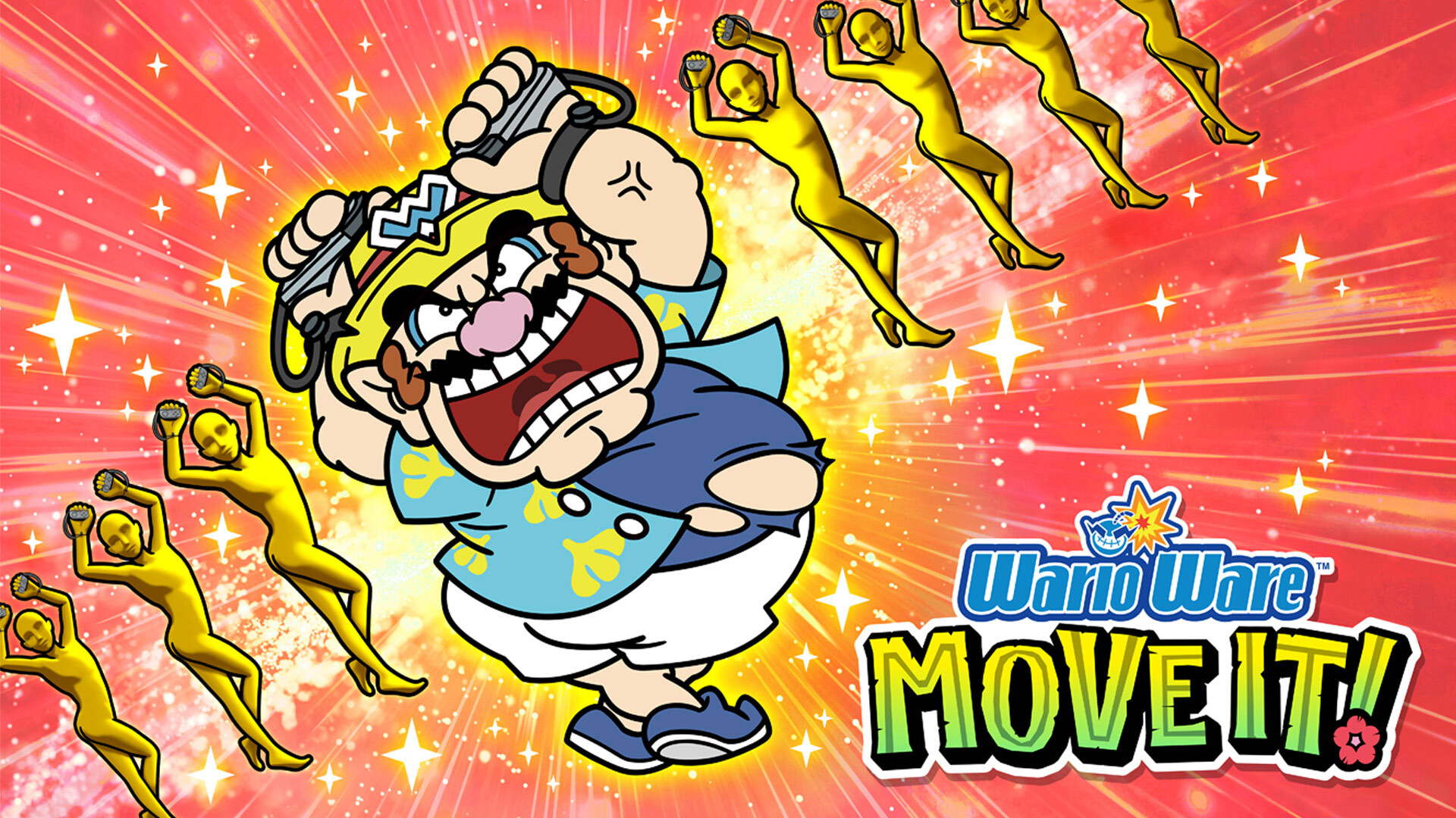 Wario Ware Move It Key Art