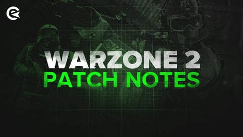Warzone 2 Update Today Patch Notes