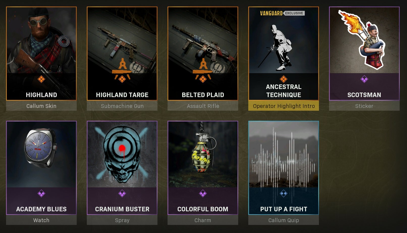 Warzone Bundles Callum Hendry