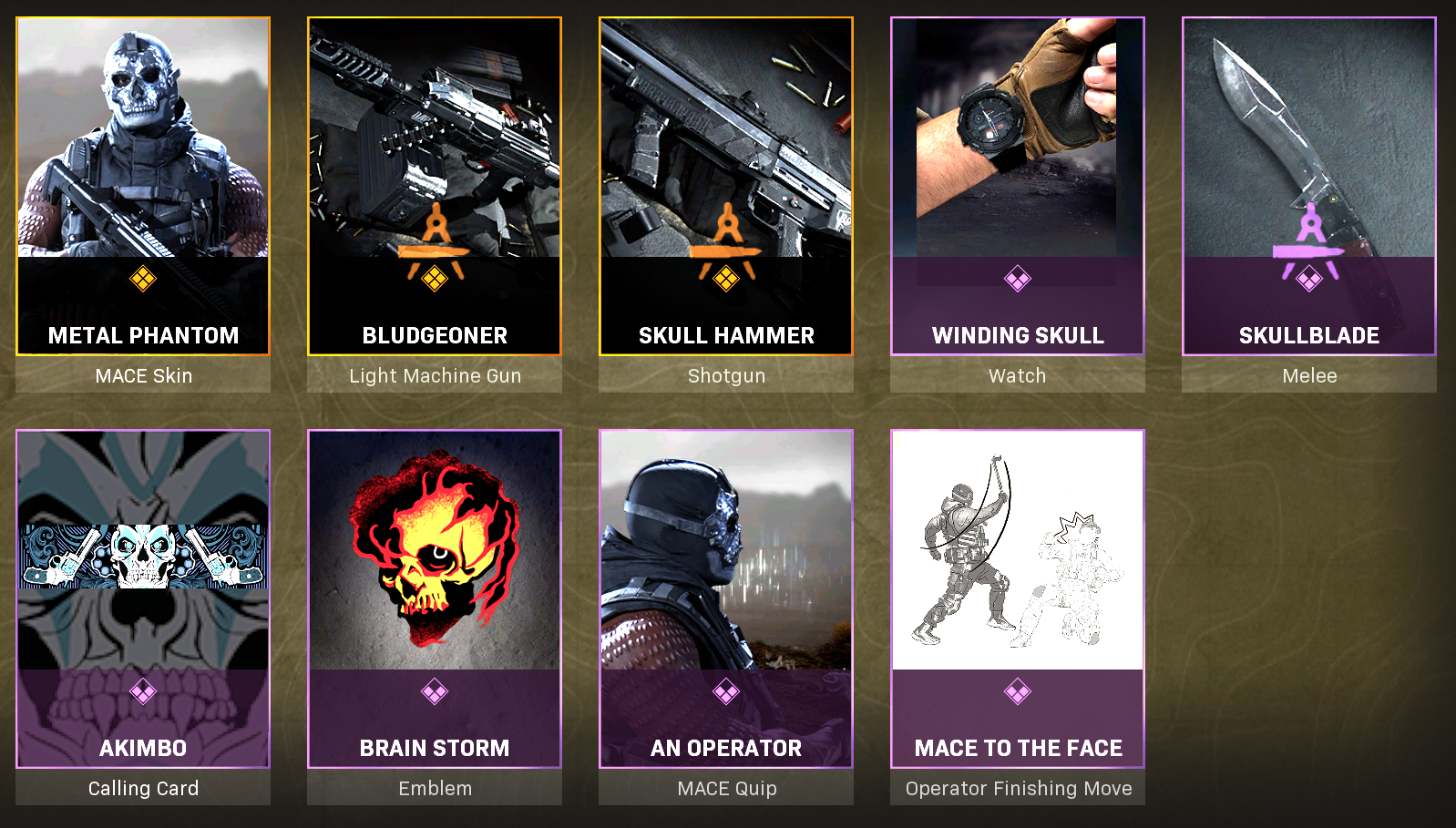 Warzone Bundles Mace