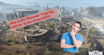 Warzone Copying Add On Dev Error 6034