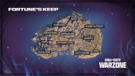 Warzone Fortunes Keep Map