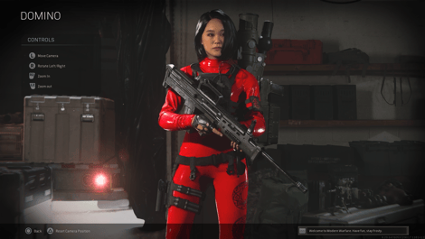 Warzone Hottest female Skins Domino Cataclysm