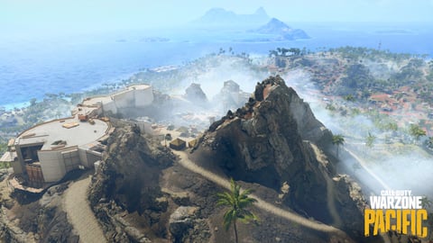 Warzone Pacific Caldera Map Mountain