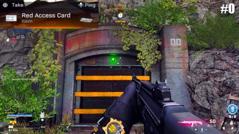 Warzone Red Access Card Bunker