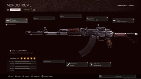Warzone Season 6 Meta Sniper Support Ak