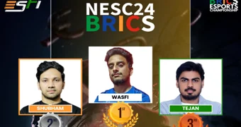 Wasfi and Shubham to represent India at BRICS Esports Championship 2024