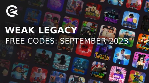 Weak Legacy codes (October 2023) - Free resets and spins