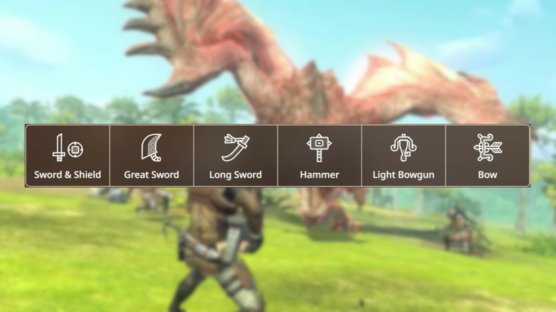 Weapon Types MHN