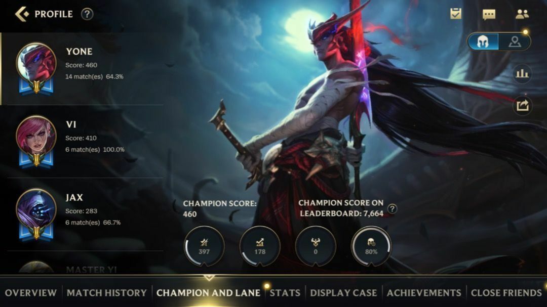 Wild Rift Profile