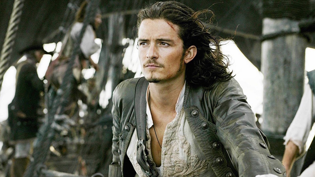 Will Turner Orlando Bloom Pirates of the Caribbean cropped processed by imagy
