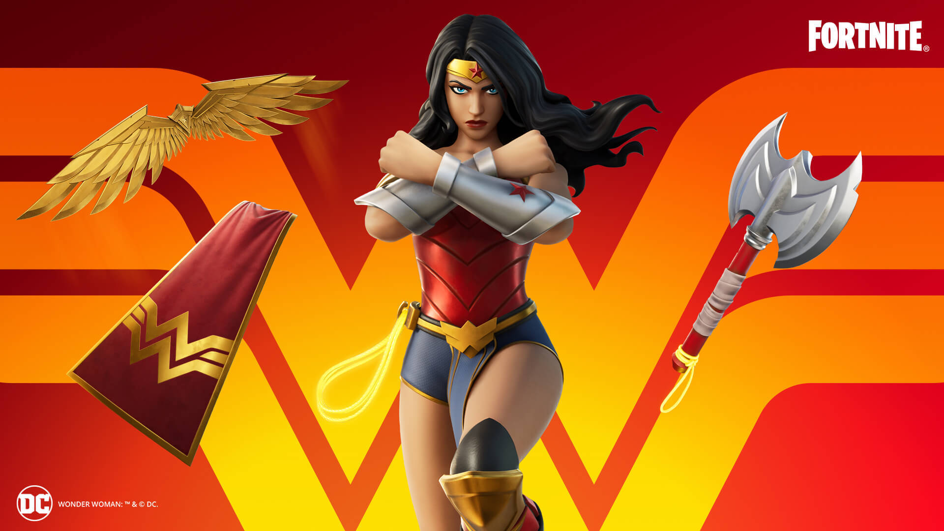 Wonder Woman Fortnite Skin Set
