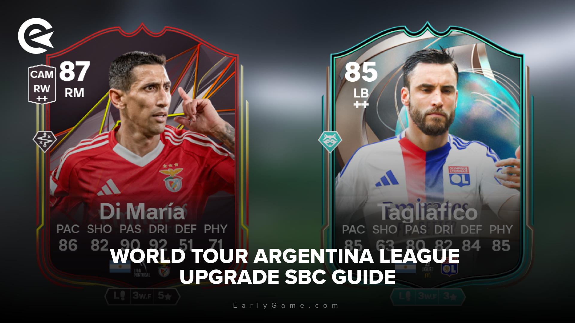 World Tour Argentina League Upgrade SBC Guide Cover