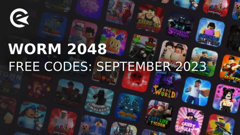 Worm 2048 codes september 2023
