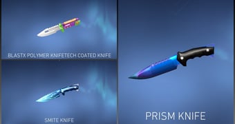 Worst Valorant knife Skins Banner