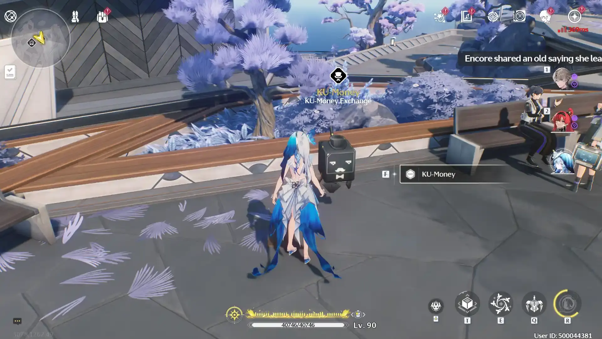 Wuthering Waves Purchase Nova from NPC