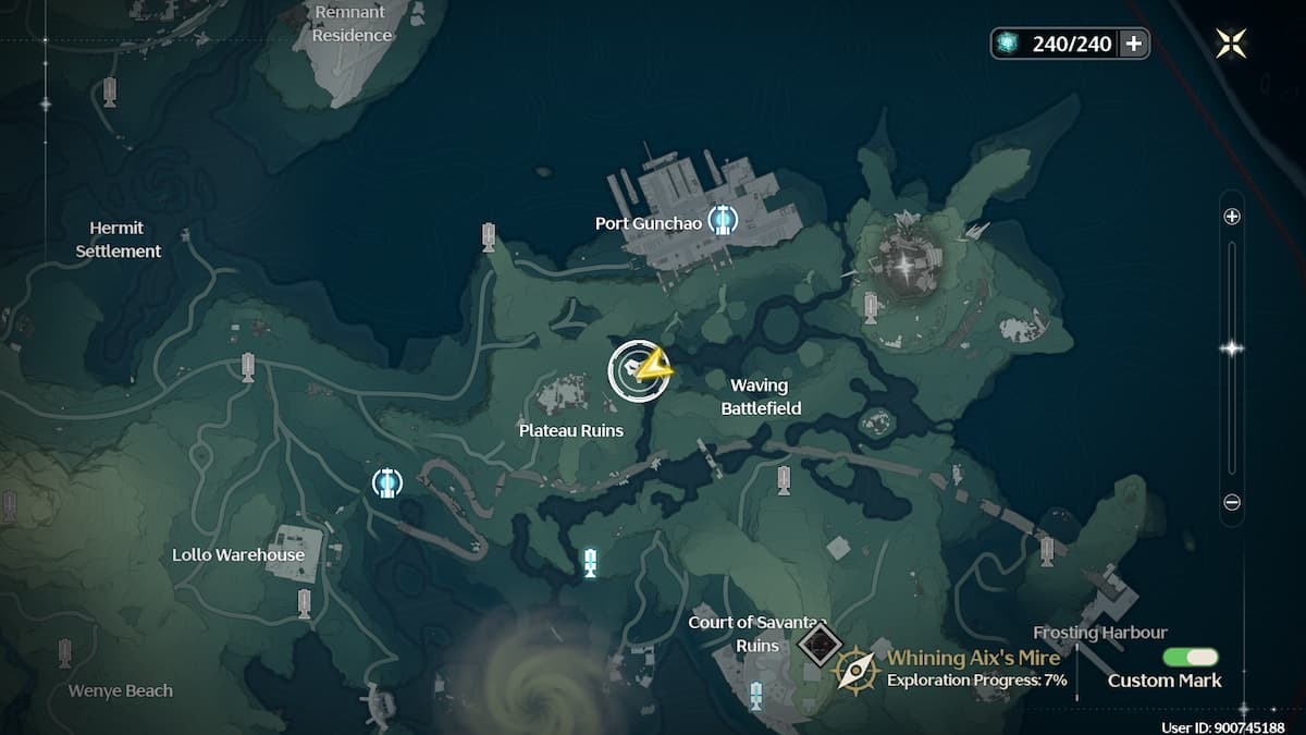 Wuthering Waves Spearback King boss location