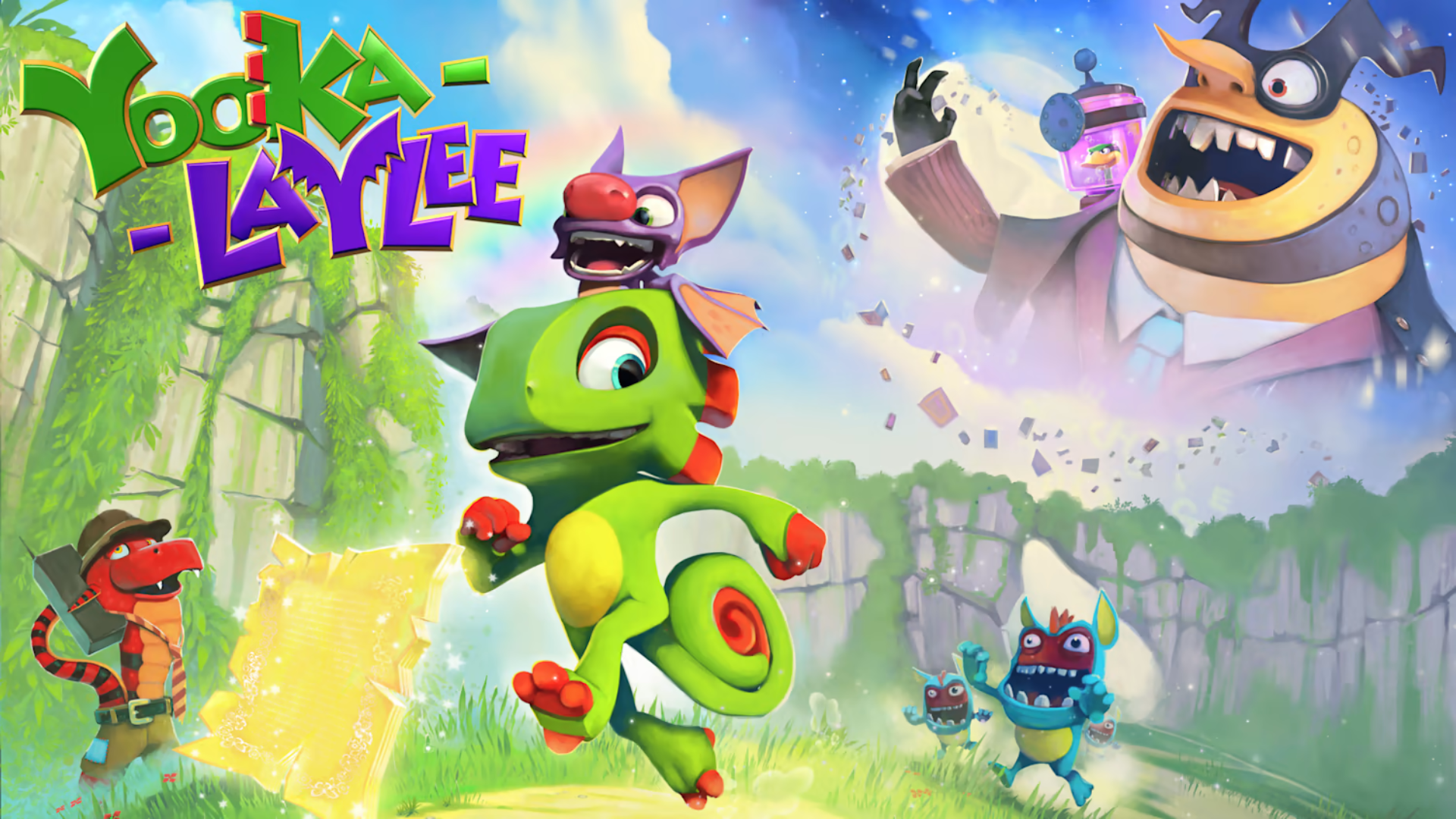 Yooka Laylee Key Art
