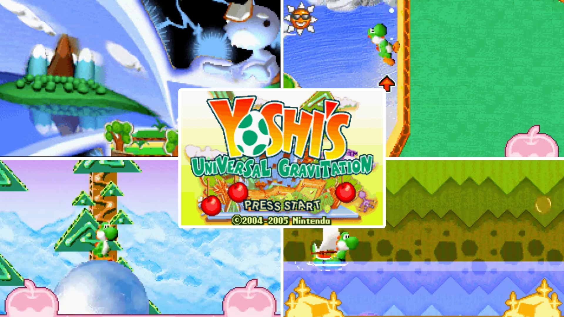 Yoshis universal gravitation screenshots