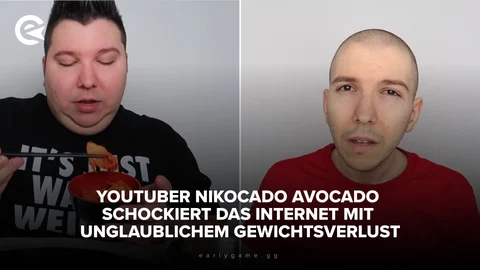 You Tuber Nikocado Avocado schockiert das Internet mit unglaublichem Gewichtsverlust