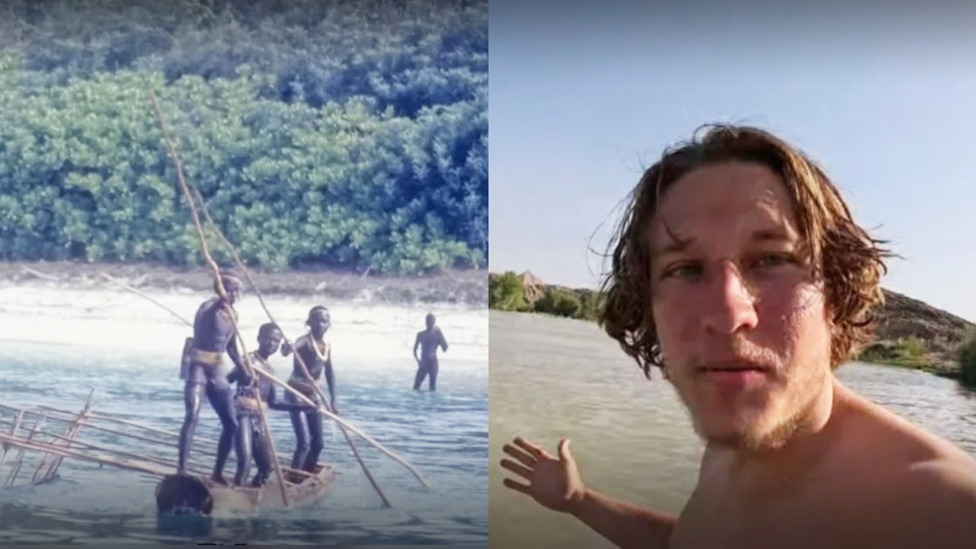 You Tuber sucht indigenes Volk auf