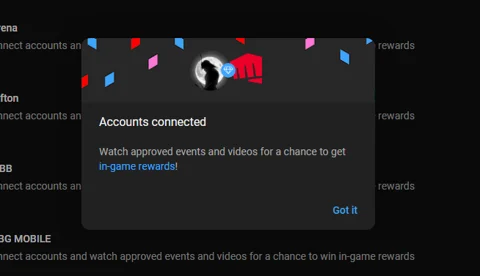 Youtube Connected Riot Games