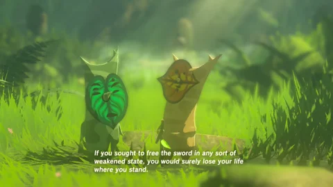 Zelda BOTW Koroks as quest givers