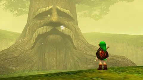 Zelda Ocarina of Time Deku Tree