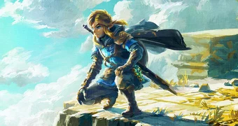 Zelda Tears of the Kingdom Keyart Link