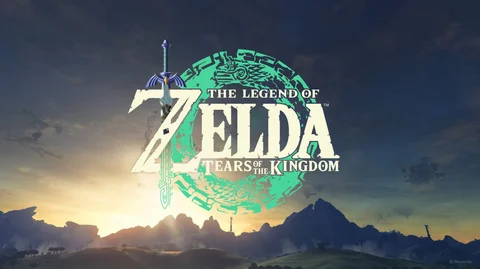 Zelda Tears of the Kingdom Trailer 2 Keyart Logo