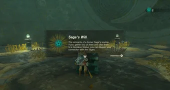 Zelda Totk sages will