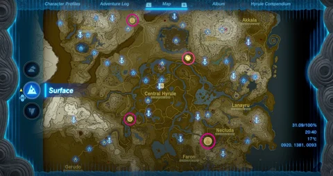 Zelda tot fairy locations