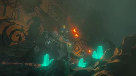 Zelda totk cave elephant