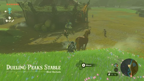 Zelda totk horse mount
