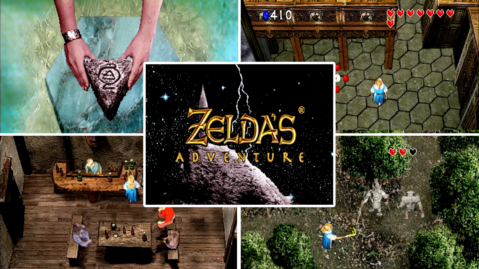 Zeldas adventure screenshots