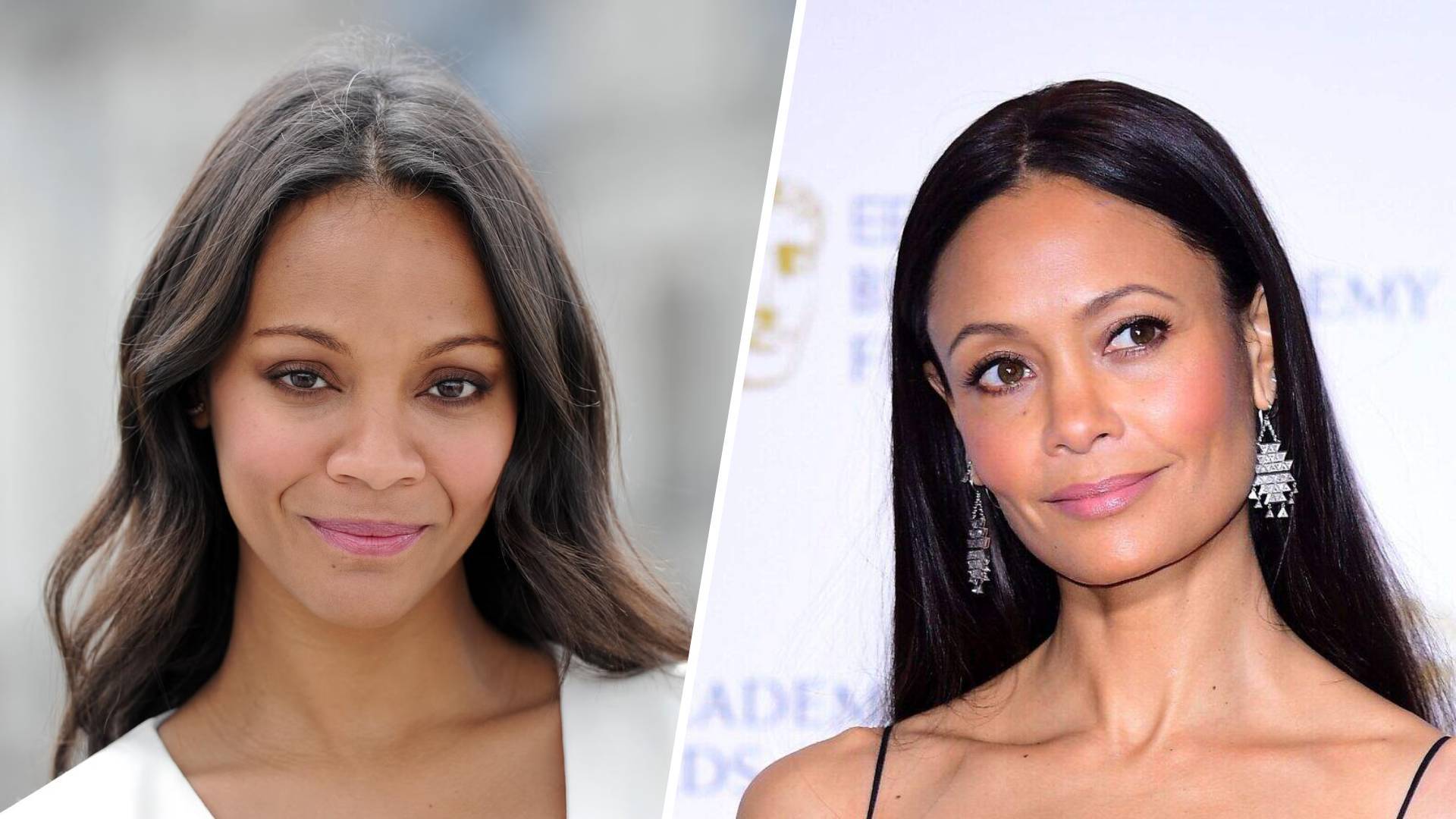 Zoe Saldana and Thandiwe Newton