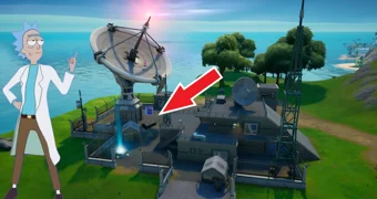 Alien samples fortnite season 7 satelite dishes carry corny