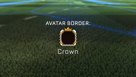 All rlcs 2021 22 fan rewards Crown Avatar Border