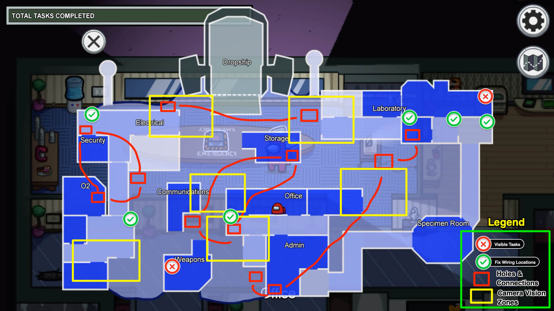 Among Us Map Guide To Polus EarlyGame Among Us Polus