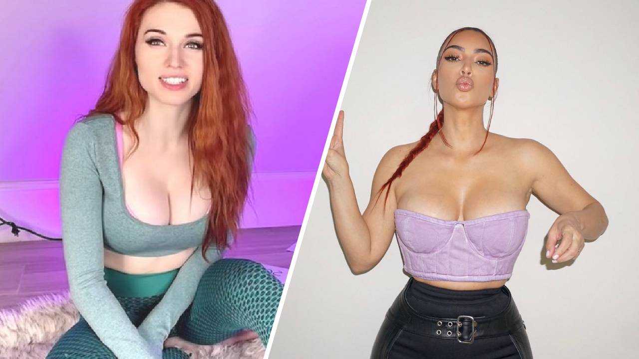 Kim Kardashian Hard Fuck - Amouranth Likes Kim Kardashian's Controversial Opinion | EarlyGame