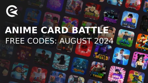 Anime card battle codes august