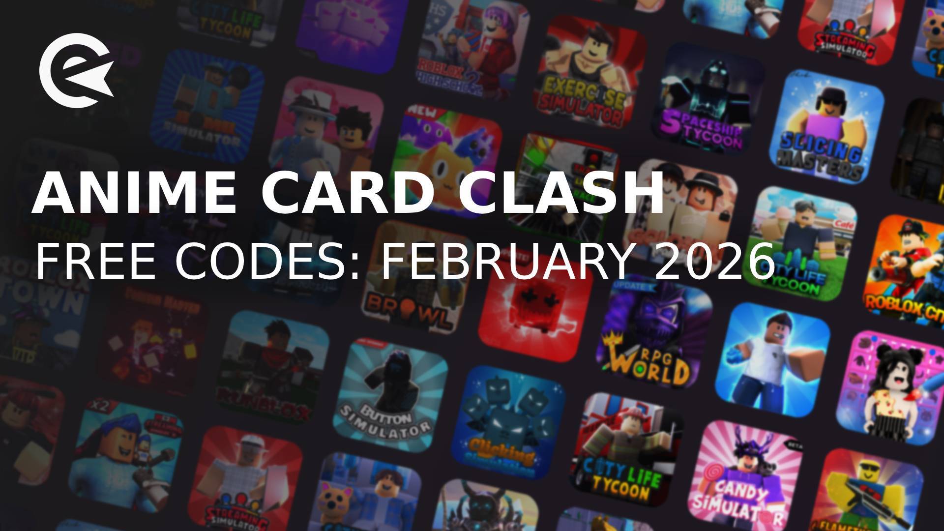 Anime card clash codes feb 26